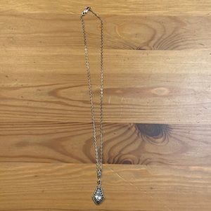 Vintage Judith Jack Pendant Necklace 16”